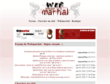 Tablet Screenshot of ect.webmartial.com