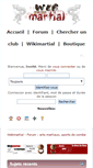 Mobile Screenshot of forum.webmartial.com